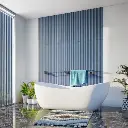BlueDarkLinesBathroom.webp