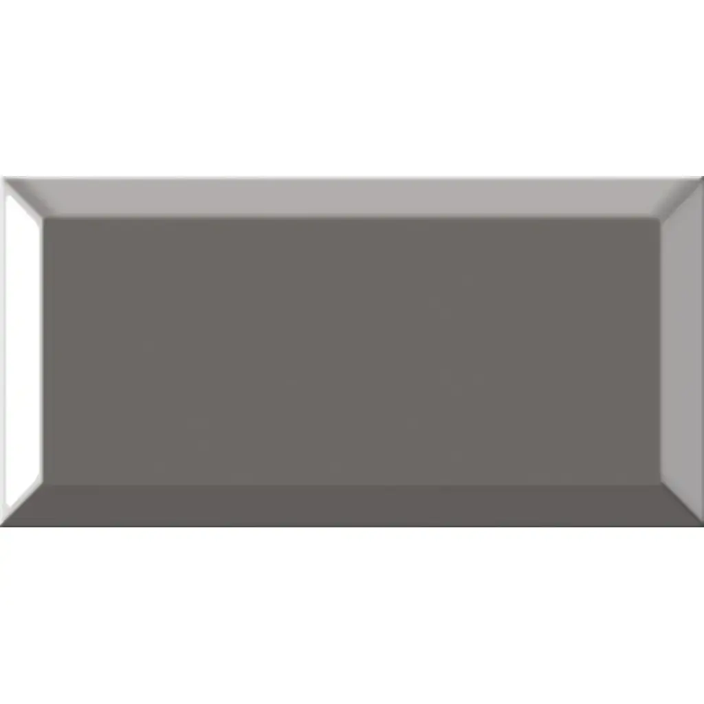 Metrotile 10x20 Dark Gris Gloss Bevelled