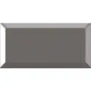Metrotile 10x20 Dark Gris Gloss Bevelled