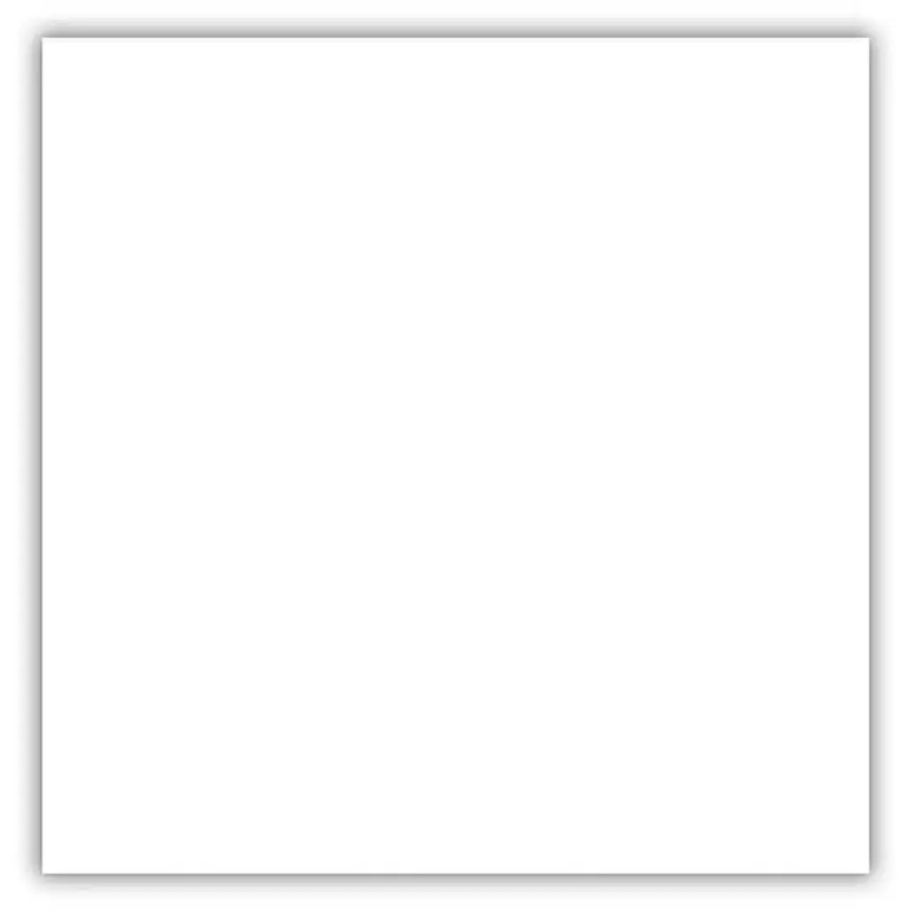 Whitek 20x20 White Gloss Flat Non Rec