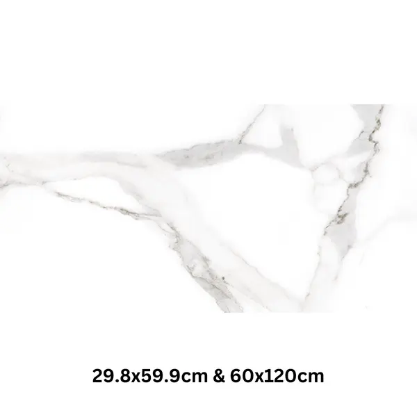 ALSACIA CARRARA MATT 60 X 120 ( RECTIFIED )