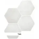 CEMENTINE HEXAGON TALC 23 X 27 MATT