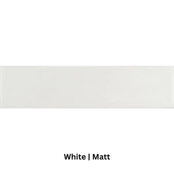 COTTAGE WHITE MATT 7.5 X 30