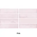DROP PINK 7.5 X 30
