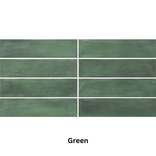 IMAGINE GREEN MATT 6 X 25