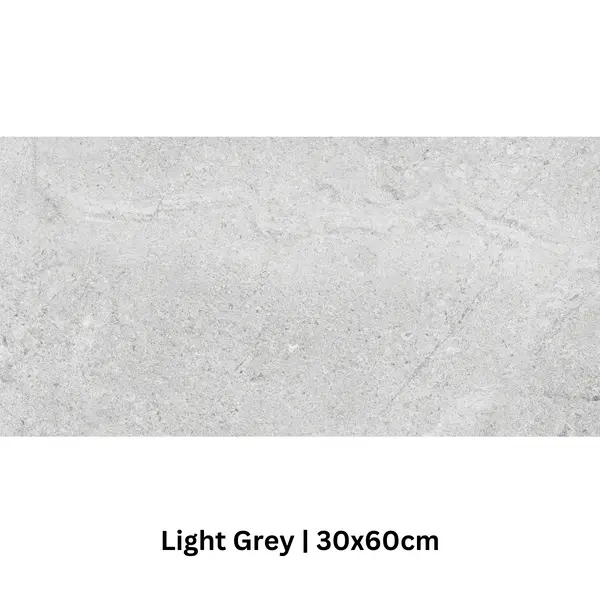 MONS PLAIN LIGHT GREY 30 X 60 MATT