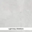 MONS PLAIN LIGHT GREY 60 X 60 MATT
