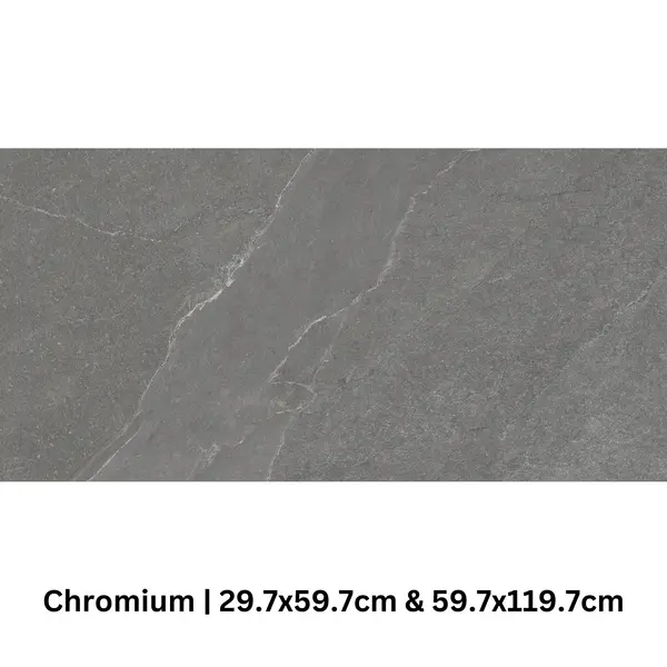NORD CHROMIUM MATT 59.5 X 119.5 RECTIFIED