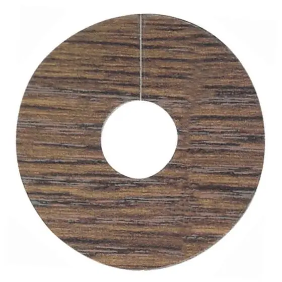 SPC Radiator Pipe Collar Walnut