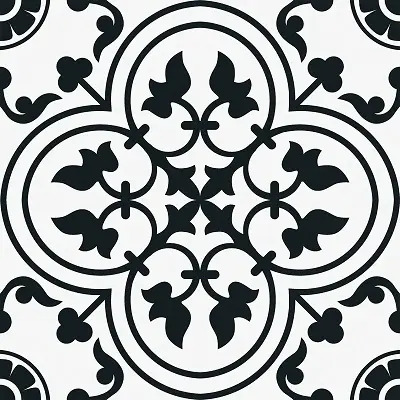 Brighton Black ST 335 x 335 x 7.5 