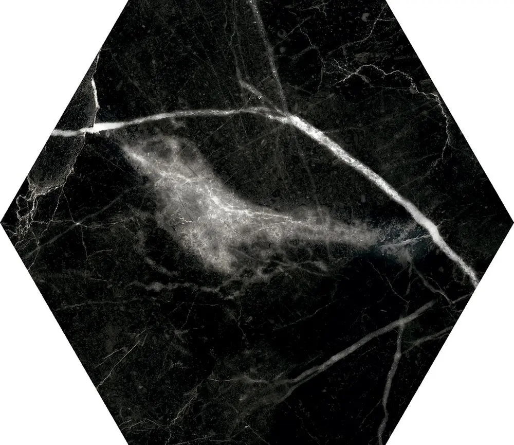 [RIZUMAR120] Marmi Hex Nero 150 x 173 x 8.2  