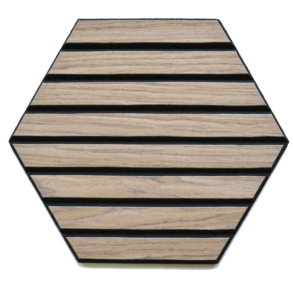 Acoustic Hexagon Walnut