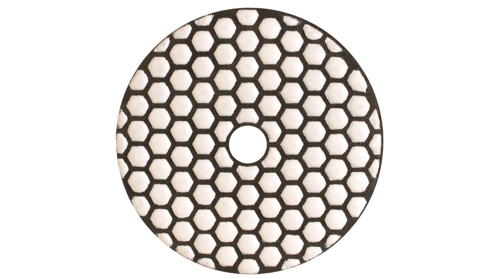 RESIN DRY POLISHING PAD GR.100 Ø100MM