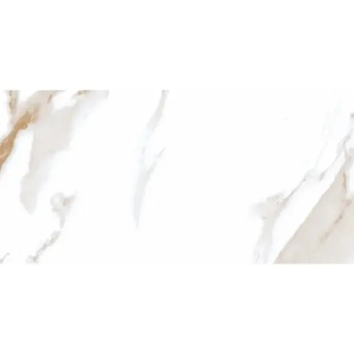 [J88985] Statuario Mercury 30x60 Gold Polished