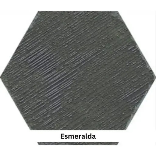 [BORN2327ESM] BORNEO HEXAGON ESMERALDA 23 X 27 MATT