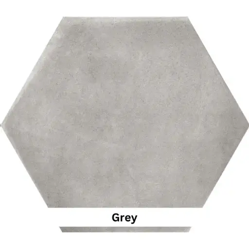 [CEME2327GRY] CEMENTINE HEXAGON GREY 23 X 27 MATT