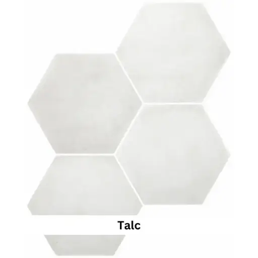 [CEME2327TAL] CEMENTINE HEXAGON TALC 23 X 27 MATT
