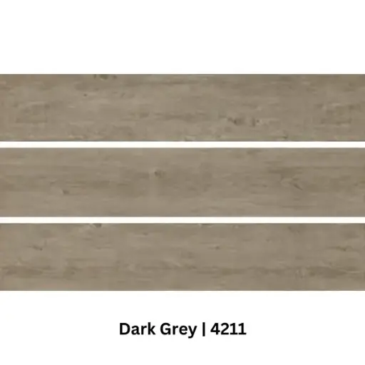 [GRIT17.78X121.92GRYD] GRIT 17.78 X 121.92 DARK GREY VINYL PLANK 2.167M 10PC (NATURA 4211)