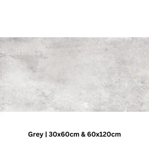 [LUXO3060GRY] LUXOR PLAIN GREY 30 X 60
