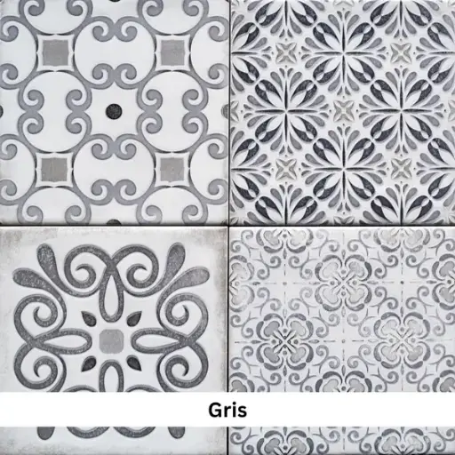 [PATIDECGRY] PATINE DECOR GREY 15 X 15 CHIC