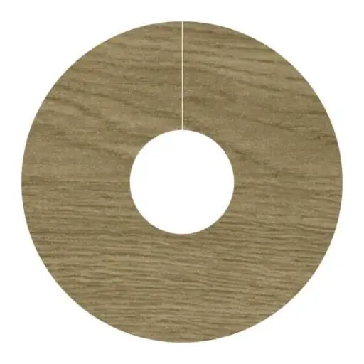 [65951] SPC Radiator Pipe Collar Warm Oak