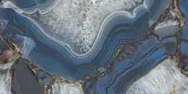 [B71113] Agata Blue Polished